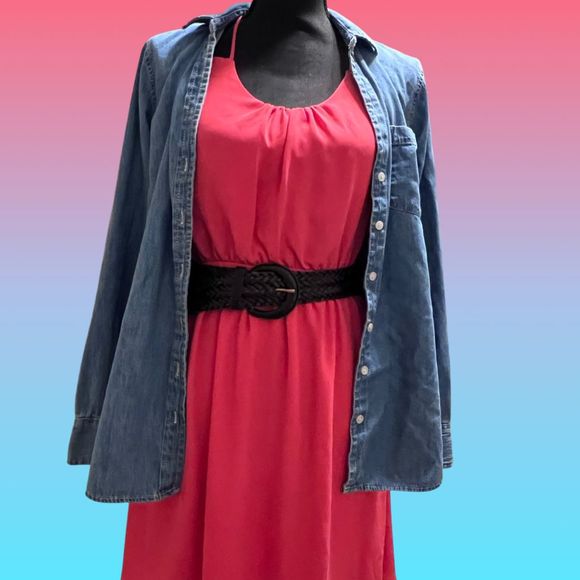 HOT PINK STRAPPY MINI DRESS - Picture 11 of 13